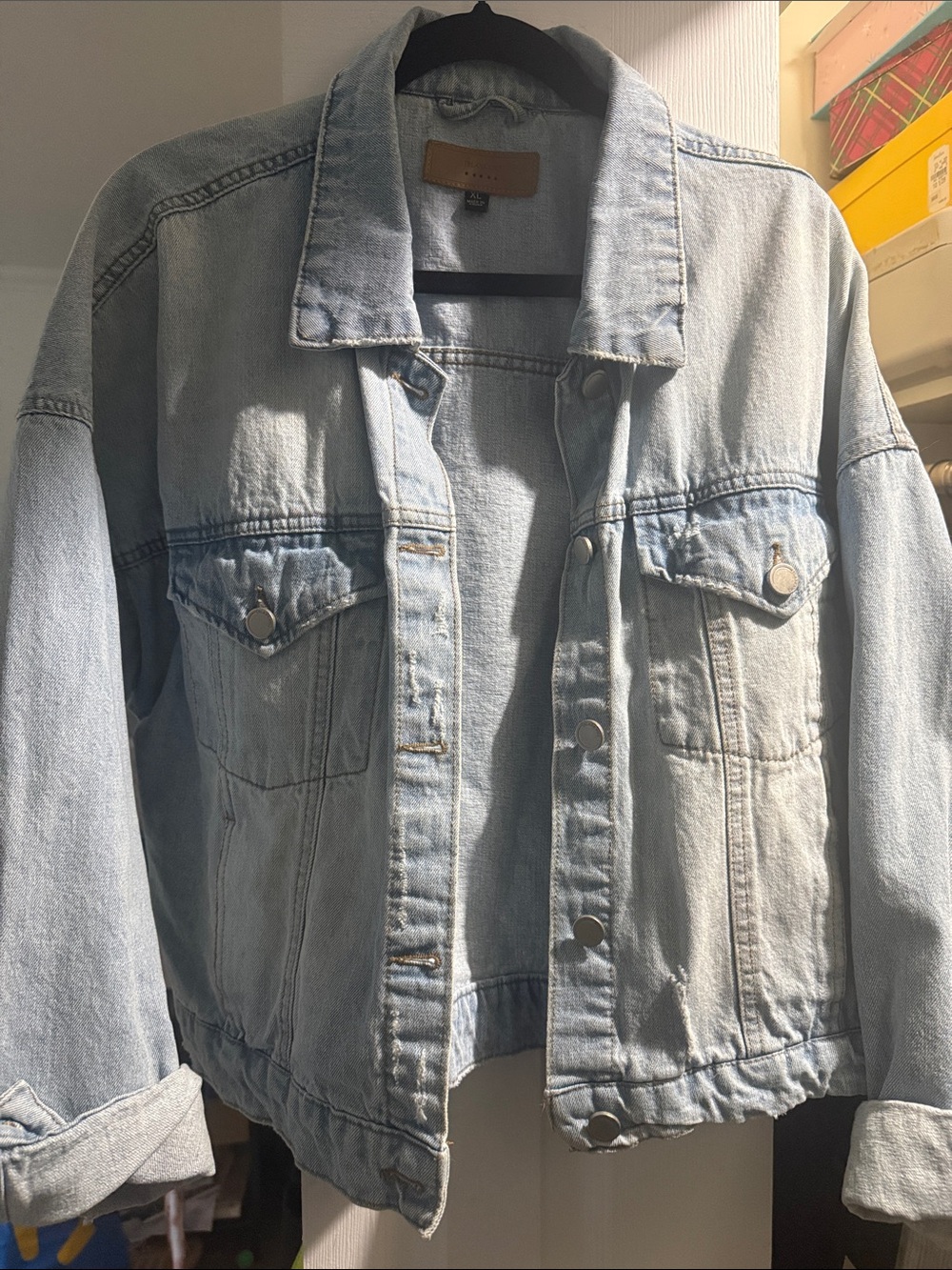 Blank NYC Light Blue Denim Jacket